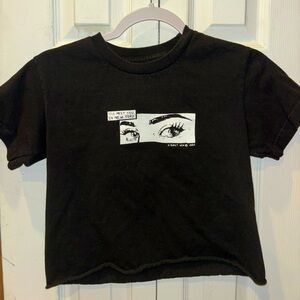 Brandy Melville Graphic Crop Top